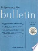 The Department of State Bulletin