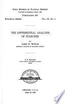 The Differential Analysis of Starches