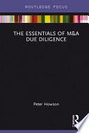 The Essentials of M&A Due Diligence