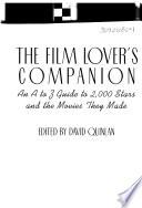 The Film Lover's Companion