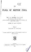 The Flora of British India: Sabiaceæ to Cornaceæ