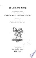 The Folk Lore and Provincial Names of British Birds