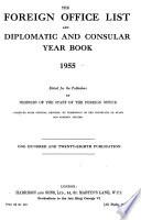 The Foreign Office List and Diplomatic and Consular Year Book for ...