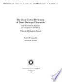 The Great Tzotzil Dictionary of Santo Domingo Zinacantán: English-Tzotzil