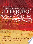 The Handbook to Literary Research