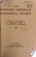 The Hispanic American Historical Review