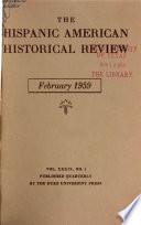 The Hispanic American Historical Review
