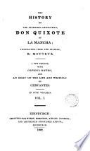The History of the Ingenious Gentleman Don Quixote of la Mancha