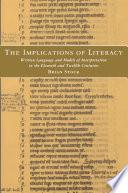 The Implications of Literacy