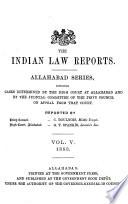 The Indian Law Reports