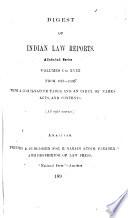 The Indian Law Reports