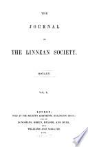 The journal of the Linnean Society of London