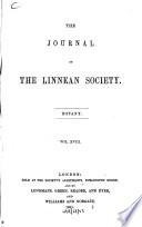 The journal of the Linnean Society of London