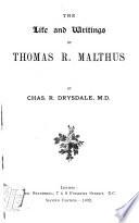 The Life and Writings of Thomas R. Malthus