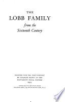 The Lobb Family from the Sixteenth Century