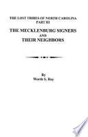 The Mecklenburg Signers and Their Neighbors
