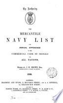The Mercantile navy list. 1848 [4 issues], 49 [2 issues], 50-53,57-61,64-71,80,81,92-1939