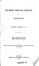 The Modern Vernacular Literature of Hindustan