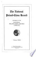 The National Poland-China Record