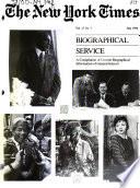 The New York Times Biographical Service