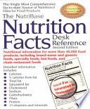 The NutriBase Nutrition Facts Desk Reference