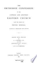The Orthodox Confession of the Catholic and Apostolic Eastern Church