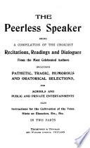 The Peerless Speaker