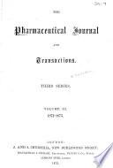 The Pharmaceutical Journal and Transactions