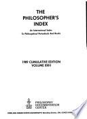 The Philosopher's Index