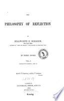 The Philosophy of Reflection
