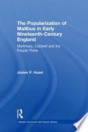 The Popularization of Malthus in Early Nineteenth-Century England