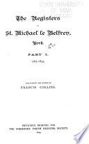 The Publications of the Yorkshire Parish Register Society