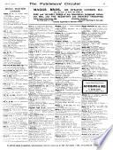 The Publishers' Circular and Booksellers' Record