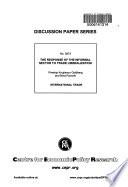 The response of the informal sector to trade liberalization