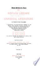 The Ridpath Library of Universal Literature ...