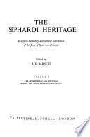 The Sephardi Heritage: Essays on the Historical and Cultural Contribution of the Jews of Spain and Portugal