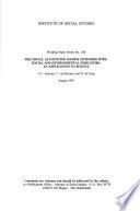 The Social Accounting Matrix Extended with Social and Environmental Indicators