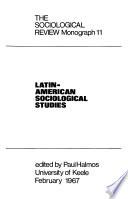 The Sociological Review Monograph