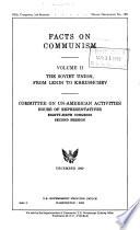 The Soviet Union, from Lenin to Khrushchev