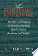 The Symphonic Repertoire, Volume II