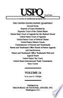 The United States Patents Quarterly
