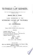 The Victorian Reports