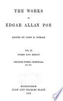 The Works of Edgar Allan Poe: Poems and essays