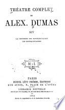 Théâtre complet de Alex. Dumas