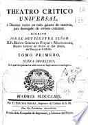 Theatro critico universal