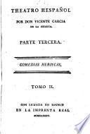 Theatro hespañol, por V. García de la Huerta