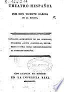 Theatro hespañol [sic]