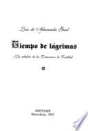 Tiempo de lágrimas