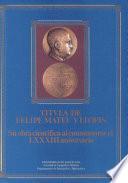 Titula de Felipe Mateu y Llopis