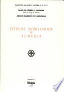 Títulos nobiliarios de Almería